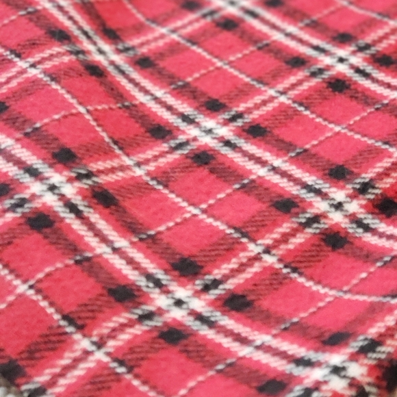 JG Hook Red Plaid Pencil Skirt Hidden Zip Sz 6P - Picture 10 of 10